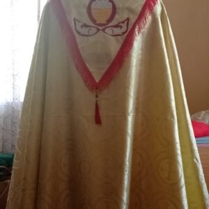 Gold Liturgical Cope - Ceremonial Vestment for Benediction & Processions