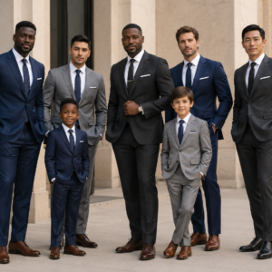 Notch Lapel Suit