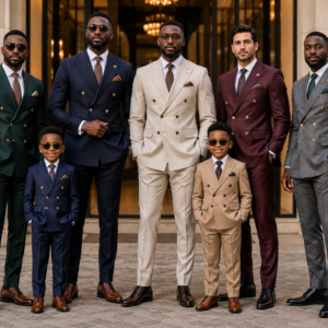 Men's Double-Breasted Suits