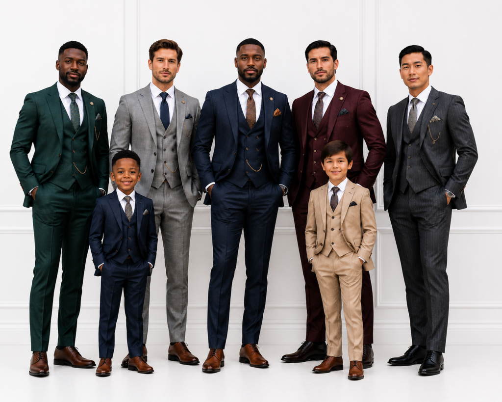 Men's Three-Piece Suits