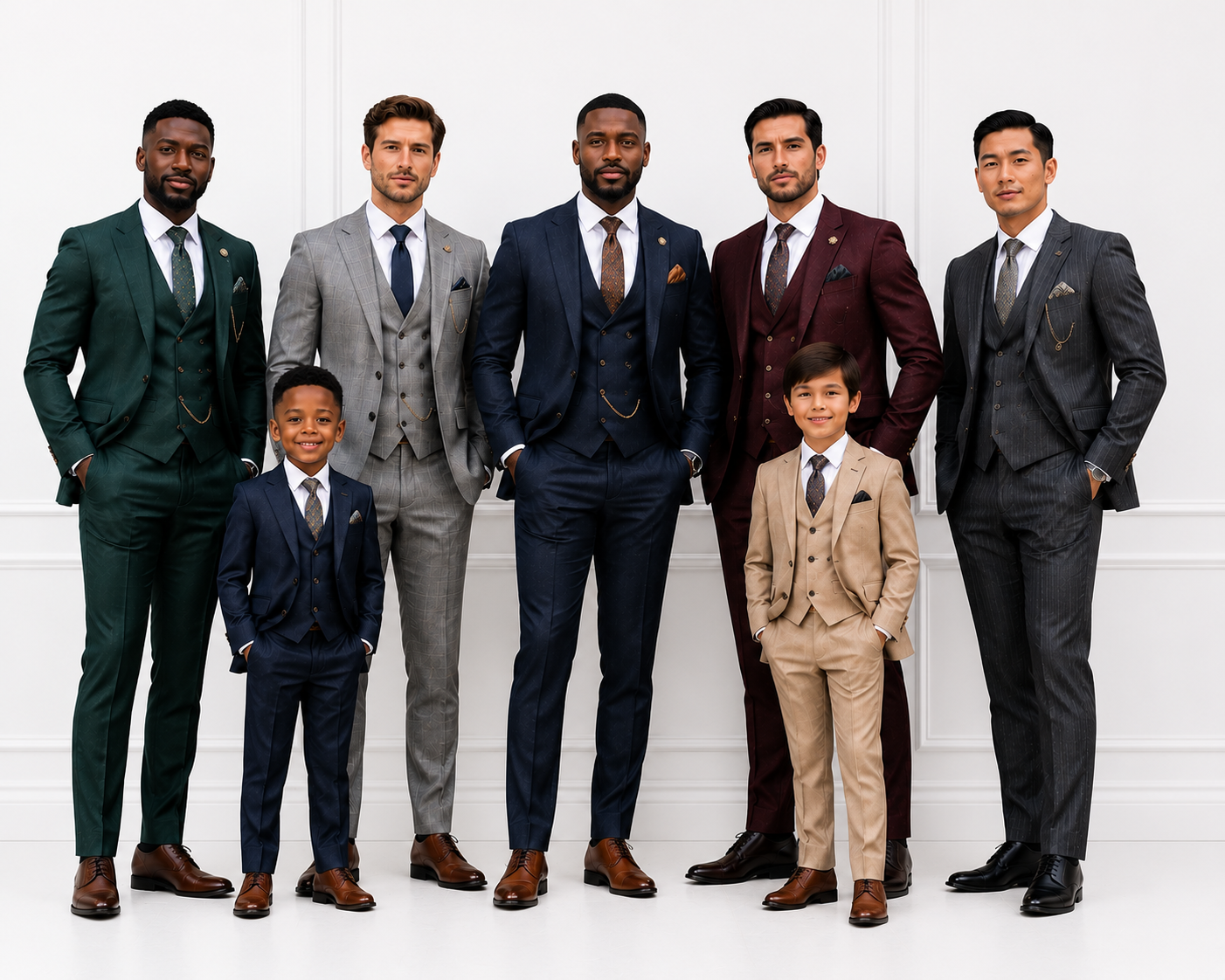 Men's Three-Piece Suits