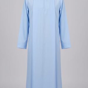 Altar Serve Alb with a Fold-Over Collar