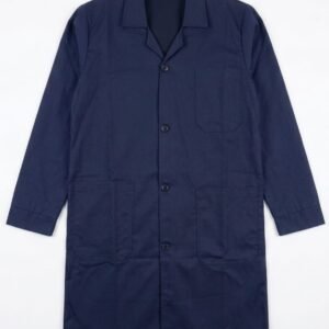 Navy Blue Dust Coat Workwear