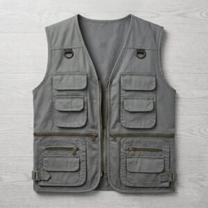Men's Outdoor Utility Vest – Grey