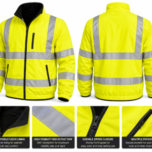 High Visisbility Reflective Safety Jacket