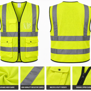 High Visibility Reflective Safety Vest