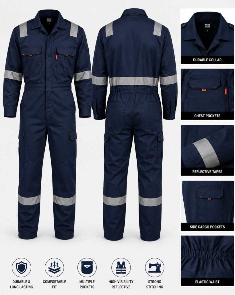 Reflective Industrial Coverall