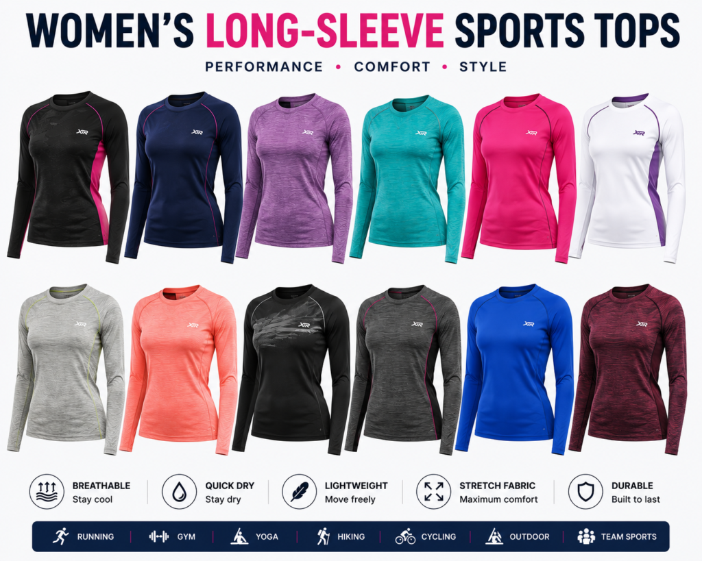 Women's Long-sleeve Sports Tops